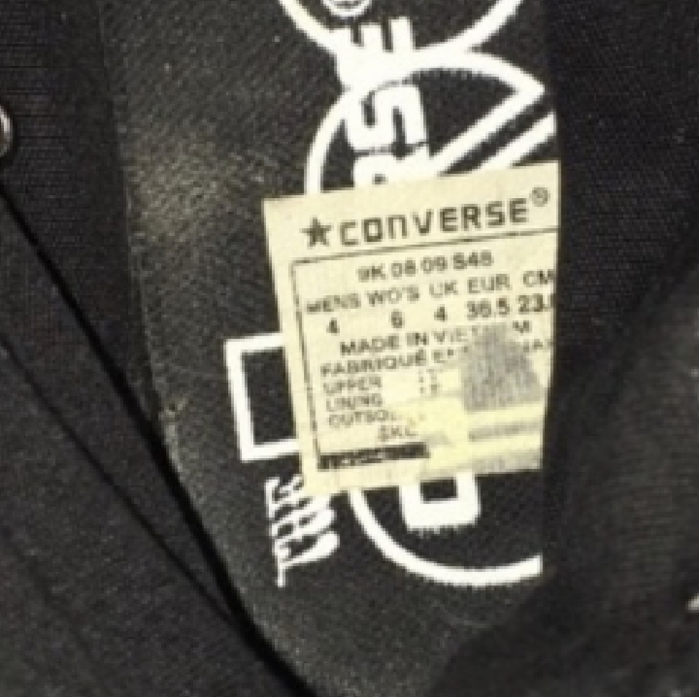 THE DOORS converse Limited Edition - Picture 3 of 3